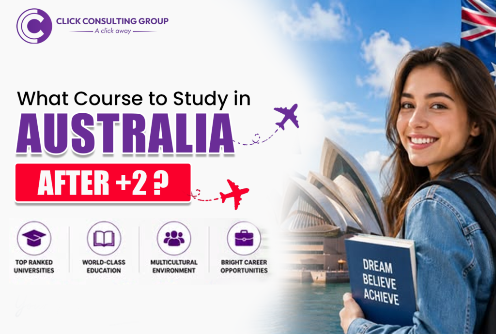 What Course to Study in Australia After +2?